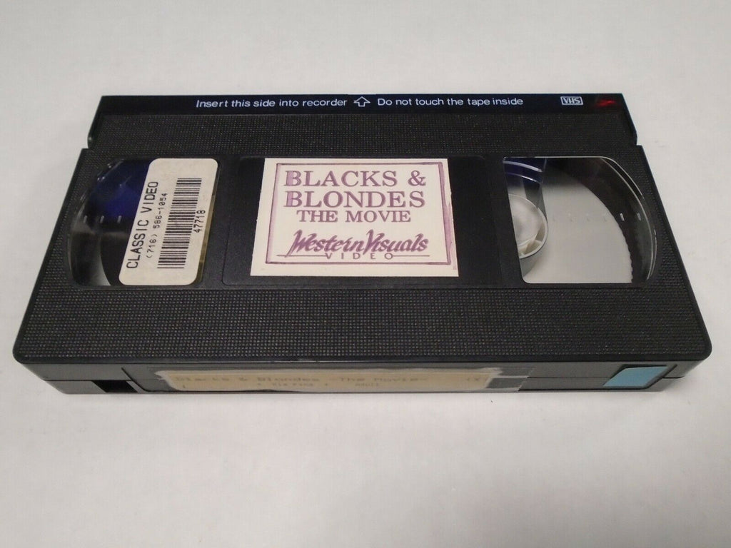 Blacks and Blondes The Movie Kim Kane Western Visual Adult VHS 030519AMP2