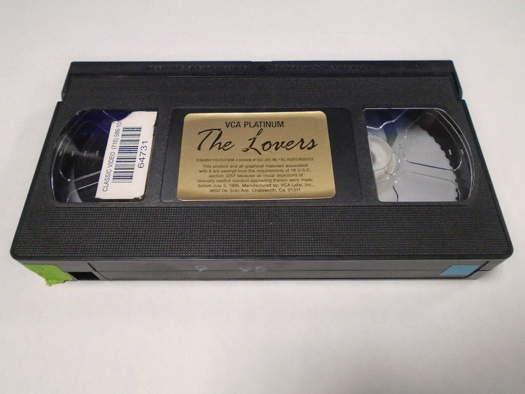 The Lovers Peter North Tom Byron Lacey Rose 1983 Adult VHS 030419AMP