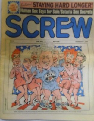 Screw Adult Newspaper Saying Hard Longer! November 23, 1992 052518lm-ep