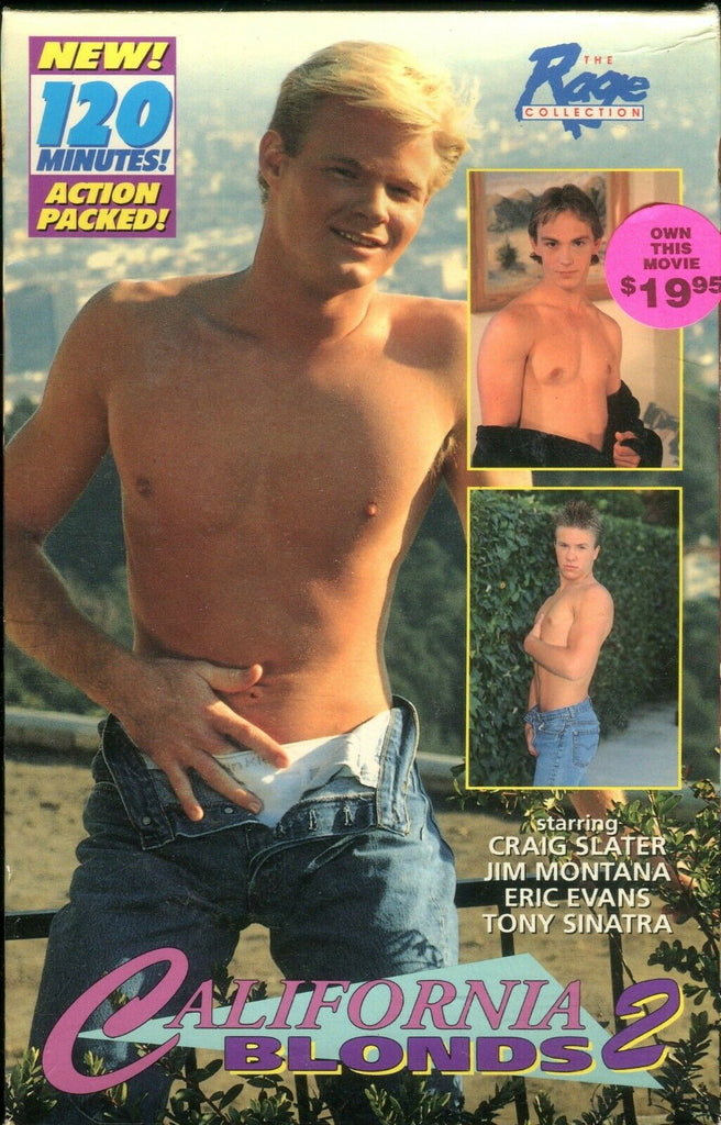 California Blonds Gay VHS #2 Craig Slater / Jim Montana 2 hrs XXX 010320lm-ep