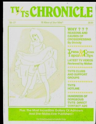 TV/TS Chronicle Magazine Crossdressing #13 1993 040518lm-ep