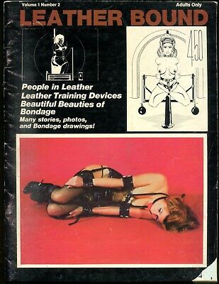 Leather Bound Magazine Beauties In Leather Bondage vol.1 #2 1974 050318lm-ep