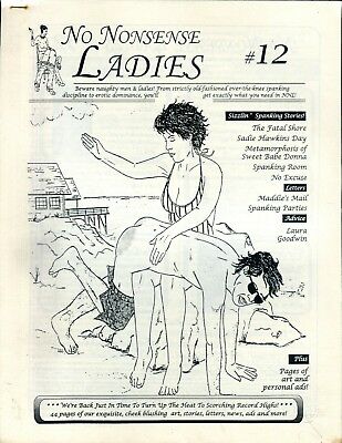 No Nonsense Ladies Spanking Fetish Brochure Magazine June 1993 050318lm-ep2