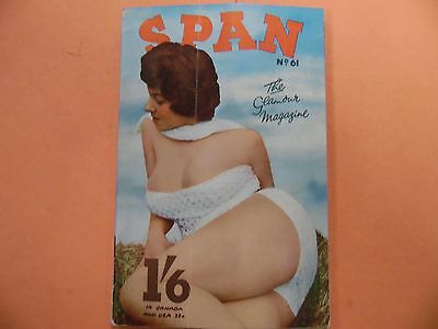 Span Glamour Pin-Up Girls Digest Dianne Du Bois #61 1958 051816lm-ep