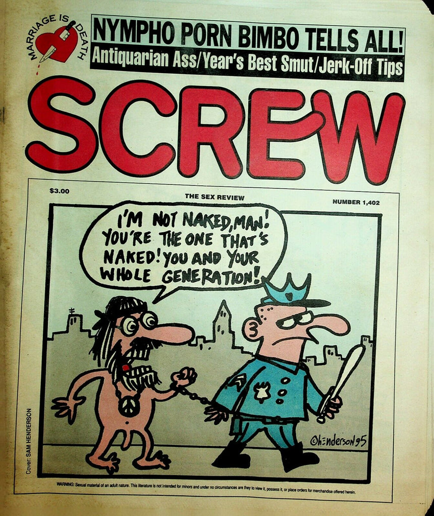 Screw Newspaper Lexi Leigh #1402 January 15, 1996 030220lm-ep