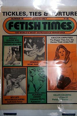 Fetish Times Adult Newspaper Tickles, Ties & Torture #99 1982 030417mag lm-ep