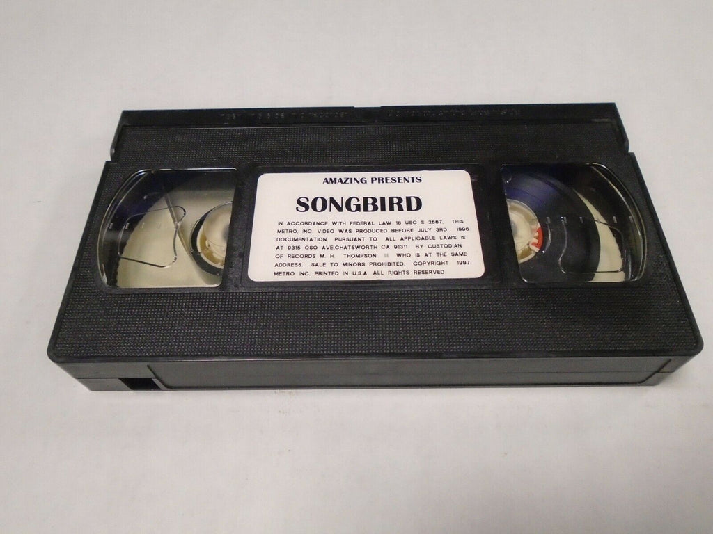 Songbird Amazing Metro Inc Adult VHS 031119AMP2