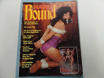 Hard Bound Adult Bondage Magazine Office Bondage #9 1987 021116lm-ep