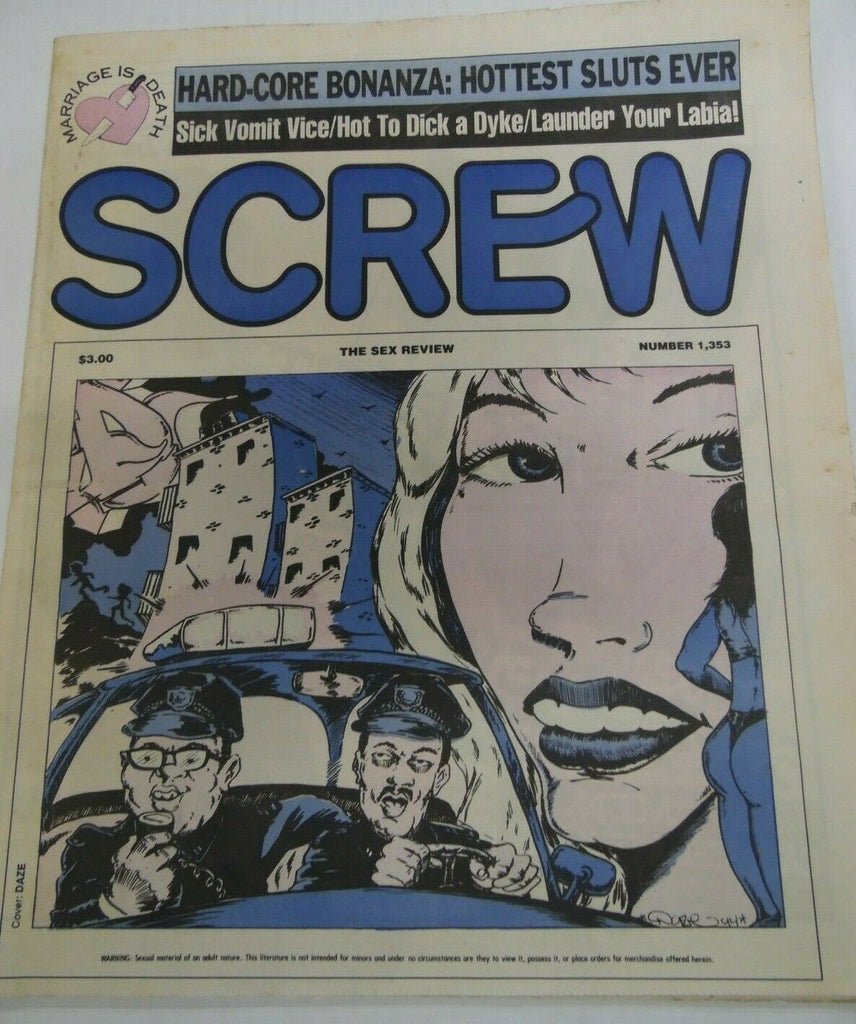 Screw Newspaper Hottest Sluts Ever #1353 February 6, 1995 121419lm-ep2