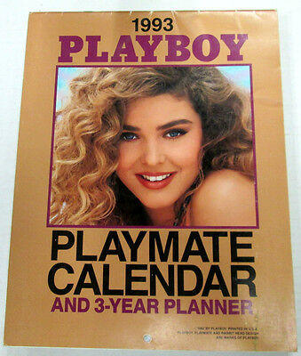 1993 Playboy Playmate Calendar & 3-Year Planner ex 091014lm-ep - Used