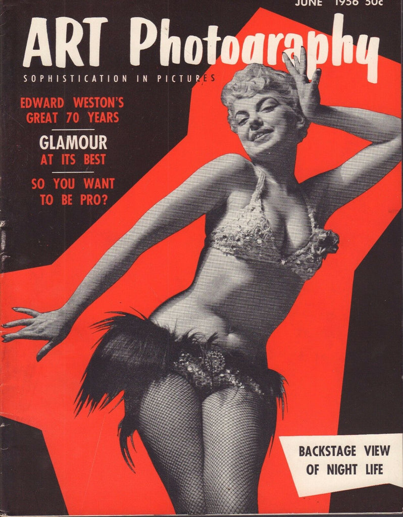 Art Photography June 1956 Edward Weston, Glamour EX 110916DBE