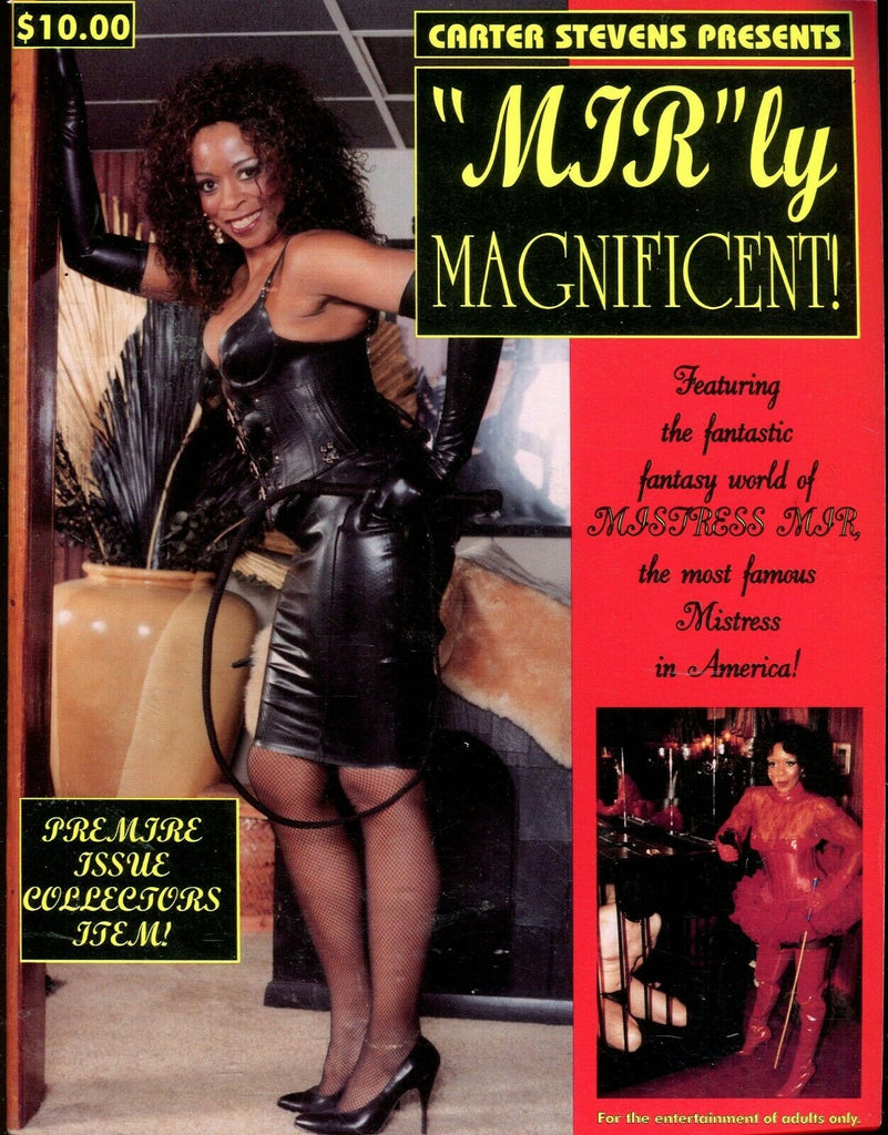 Carter Stevens Lot Of 3 Fetish Magazines Mistress MJR & More! 1990's 090919lm-ep