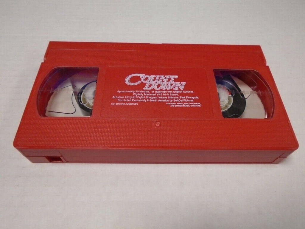 Cout Down 50mins Pink Adult VHS 040519AMP2