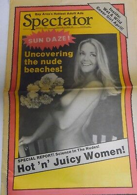 Spectator Bay Area's Adult Ads Newspaper Covergirl April 1982 052518lm-ep
