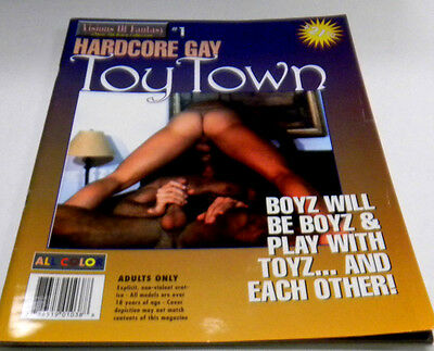 Toy Town Gay Adult Magazine #1 1998 nm 123113lm-ep