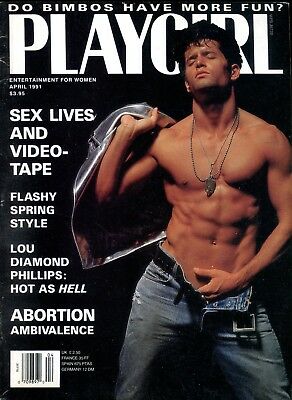 Playgirl Magazine Lou Diamond Phillips April 1991 120917lm-ep2