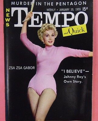 Tempo Mini Digest Zsa Zsa Gabor January 1955 061013lm-epa