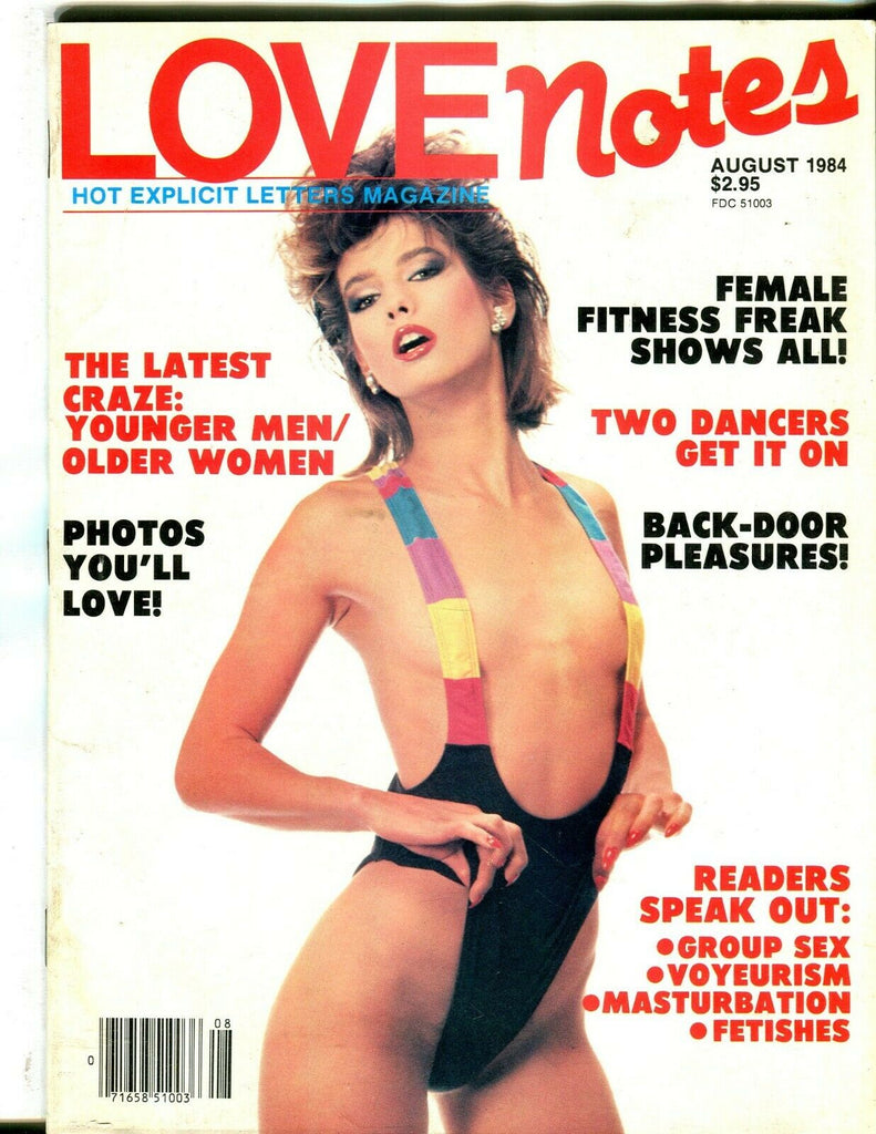 Love Notes Magazine Amber Lynn August 1984 080619lm-ep