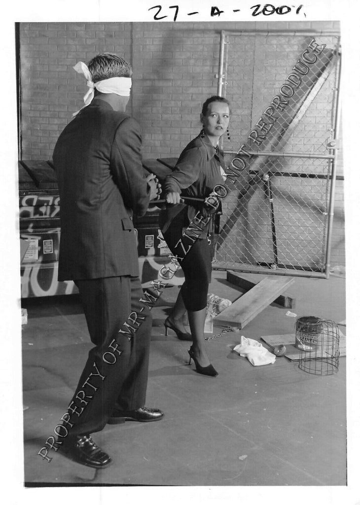 Adult Vintage 1990s Photo 5x7 Bondage Sexy Blonde Guy Bound & Dominated 164FM