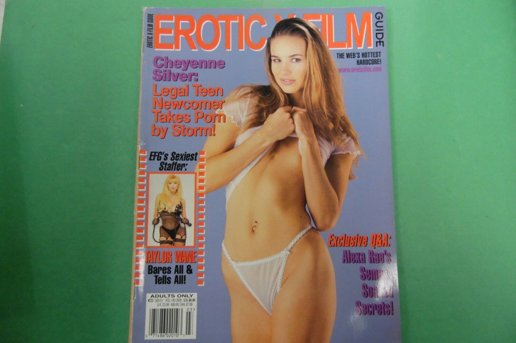Erotic X-Film Guide Magazine Taylor Wane vol.1 #3 2000 122616lm-ep