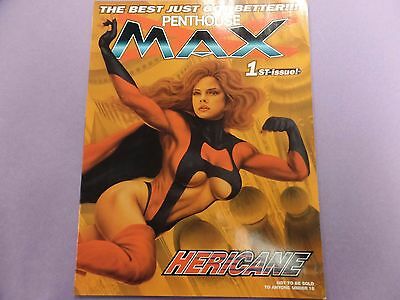 Penthouse Max Adult Comic Magazine Hericane 1st Issue 1996 041316lm-ep
