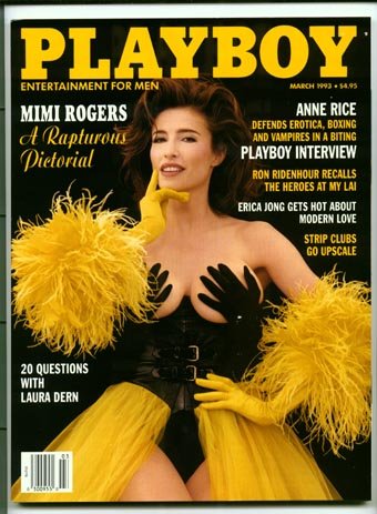 Playboy March 1993 Mimi Rogers (Playboy PLAYMATE: Kimberly Donley)