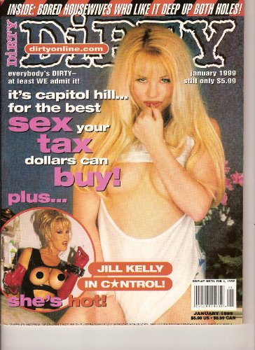 Dirty Adult Magazine  Covergirl Paige / Jill Kelly  January 1999   012826lmp