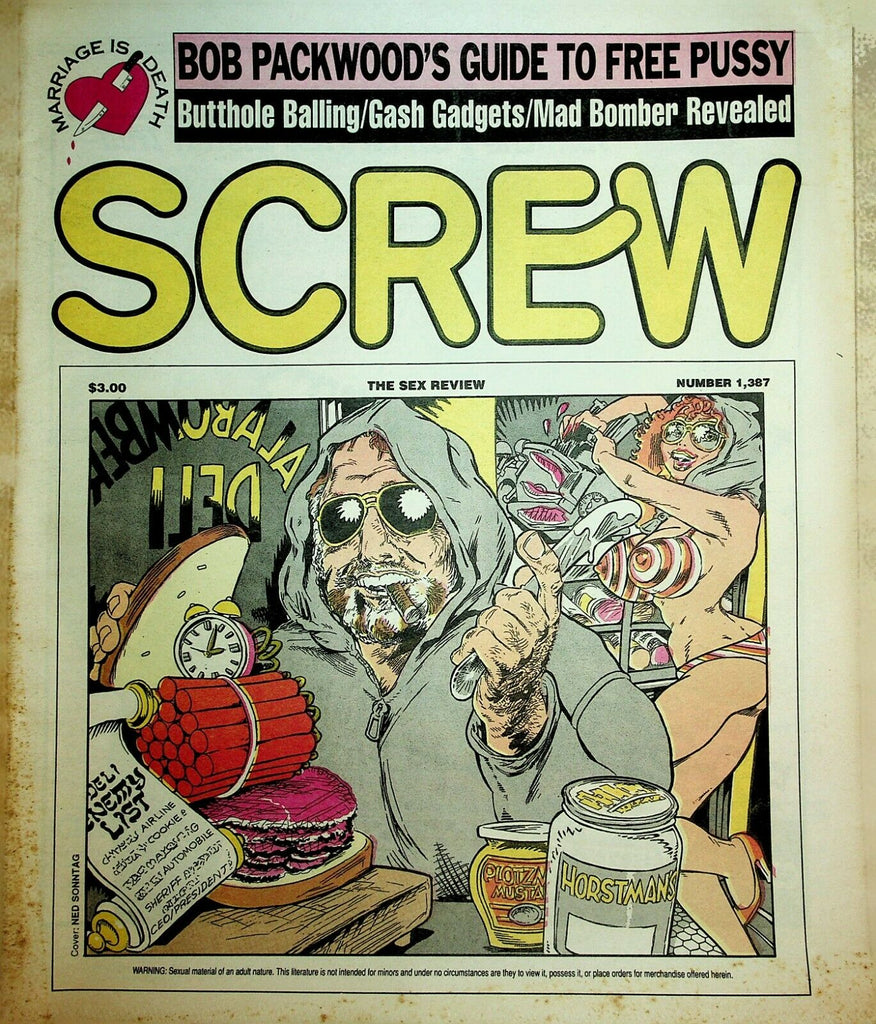 Screw Newspaper Guide To Free Pussy #1387 October 2, 1995 022920lm-ep