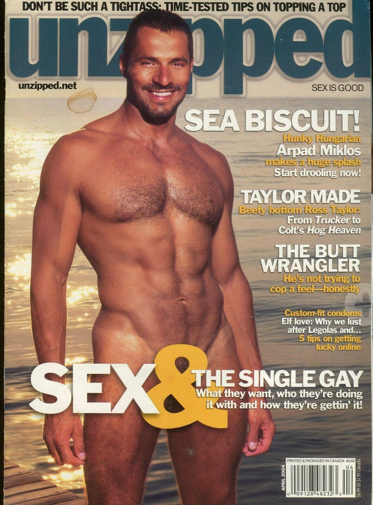 Unzipped Gay Magazine Hungarian Arpad Miklos April 2004 091819lm-ep2