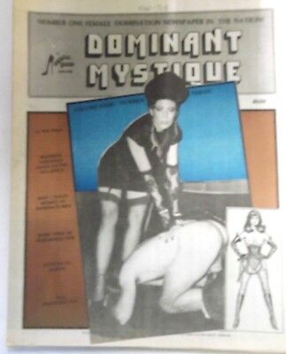 Dominant Mystique Fetish Newspaper Mistress Veronica vol.9 1988 052118lm-ep
