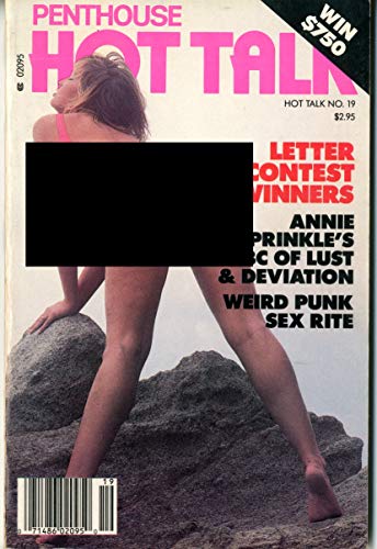 Penthouse Hot Talk Digest Magazine Annie Sprinkle #19 1986