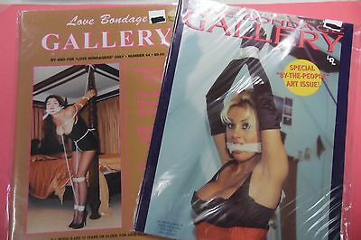 Lot Of 2 Love Bondage Gallery Magazines #37 & # 44 062216lm-ep3