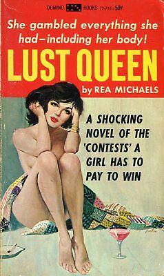 Lust Queen Novel by Rea Michaels 1964 Domino Book 021618lm-ep3