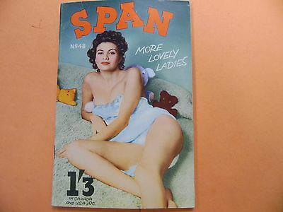 Span Glamour Pin-Up Girls Digest Virginia de Lee #48 1958 051816lm-ep