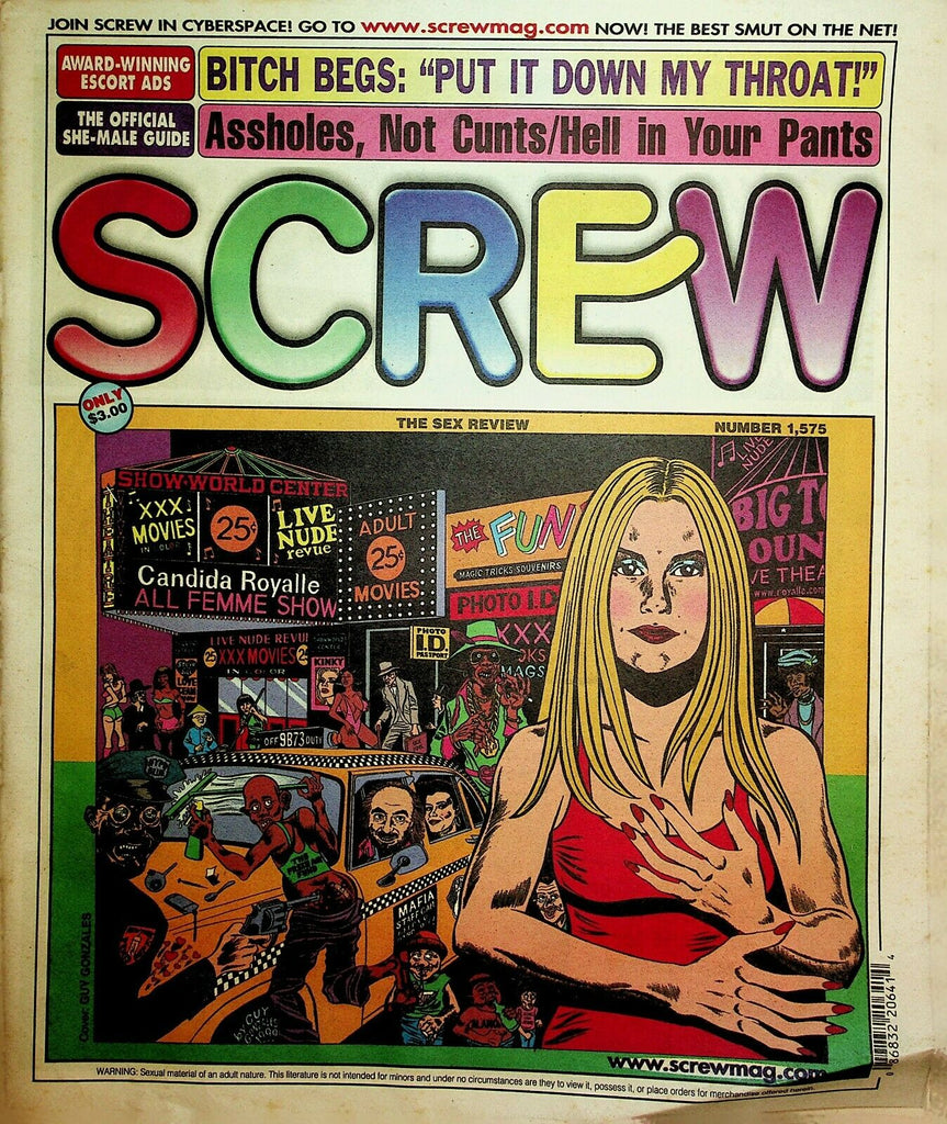 Screw Newspaper Put It Down My Throat! #1575 May 10, 1999 022820lm-ep
