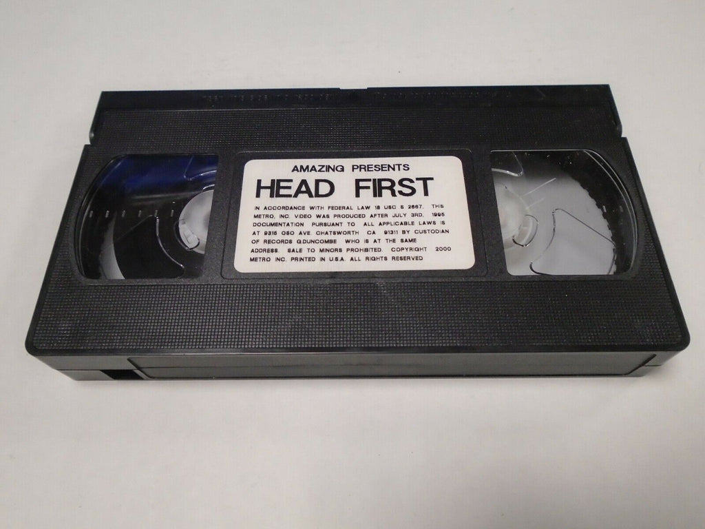 Head First 2000 Metro Adult VHS 032919AMP2