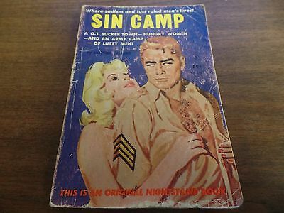 Sin Camp Anthony Calvano 1961 189pgs Erotic Novel 121815amp