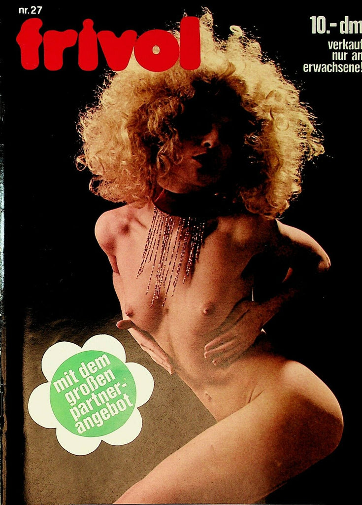 Frivol German Magazine #27 1980's 112320lm-ep2