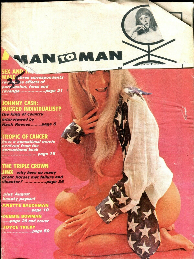 Man To Man Magazine Uschi Digard August 1970 Readers Copy 101419lm-ep