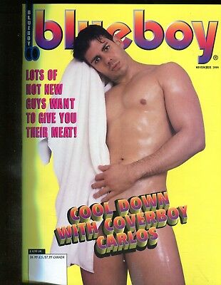 Blueboy Gay Magazine Cover Guy Carlos November 1999 120817lm-ep2