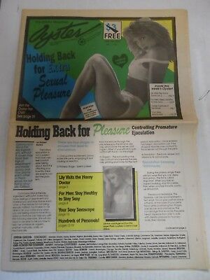 Oyster Adult Newspaper Extra Sexual Pleasure February 1994 052618lm-ep