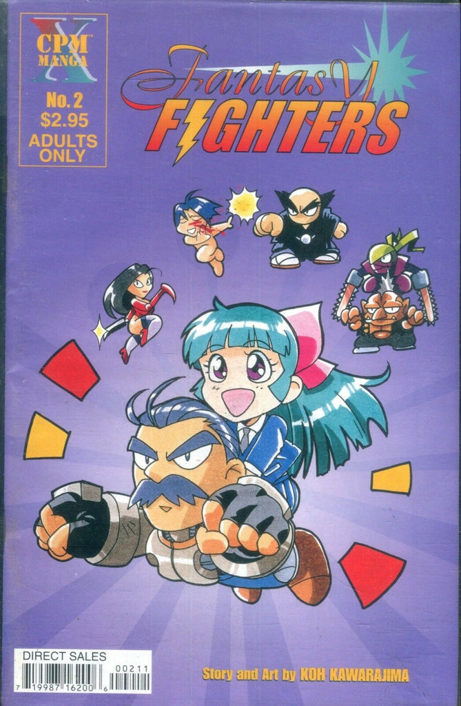 Fantasy Fighters Comic #2 2000 CPM MANGA 010719lm-ep