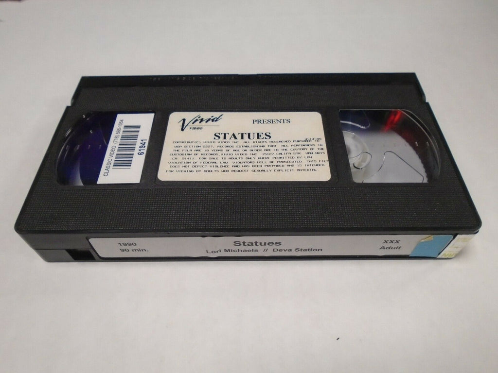 Statues Lori Michaels Deva Station 1990 90mins Adult VHS 031419AMP3