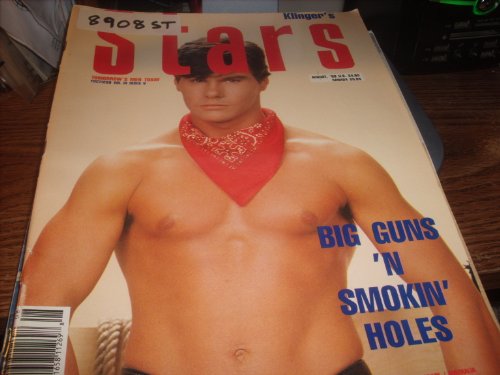 Stars Adult Gay Male Magazine August 1989 Big Guns N Smokin Holes