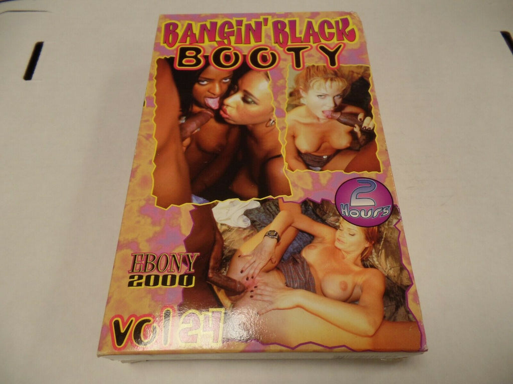 Bangin Black Booty Vol 24 Ebony 2000 2hrs Adult VHS 053119AMP3
