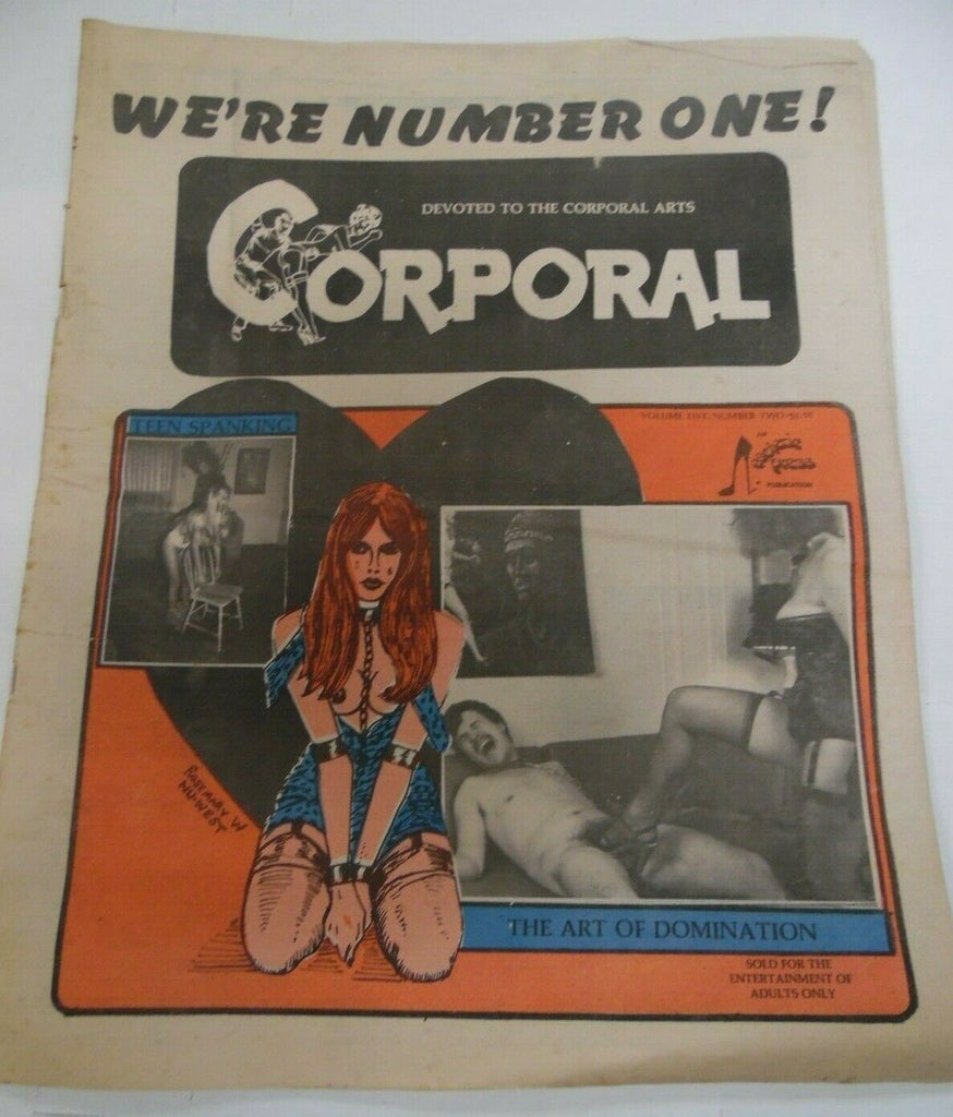 Corporal Fetish Newspaper Art Of Domination vol.5 #2 1982 120919lm-ep
