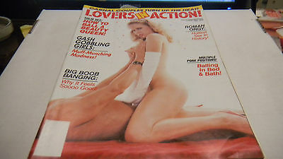 Lovers In Action Adult Magazine "Turn Up Heat" September 1991 033013Lm-ep