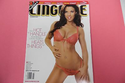 Playboy's Lingerie Magazine Cristal Houston February 2007 062416lm-ep4