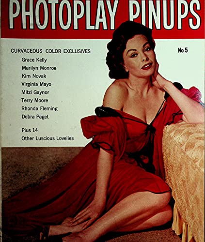 Photoplay Pinups Men's Magazine Grace Kelly, Marilyn Monroe, Kim Novak #5 1955