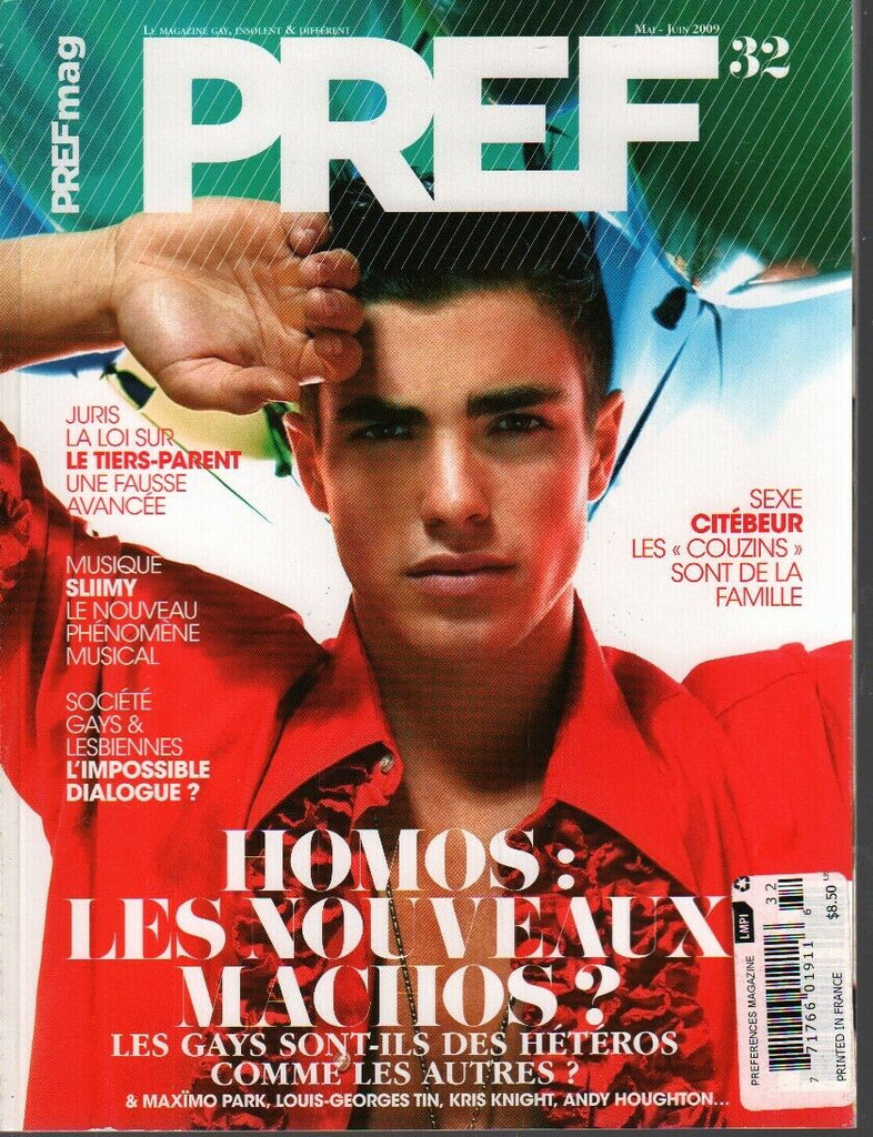 Pref Mag Rare French Gay Interest May-Jun 2009 Maximo Park Kris Knight 030620AME